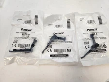 Pomona 4723-0 Minigrabber Test Clip w/ Banana Jack, Black, NEW  3(LOT) PRISTINE!