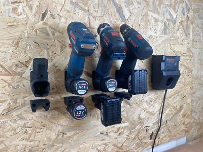 MARKENLOS Halterung für Bosch 12V Akku und Geräte Ladegerärt und Flexiclick Akkuschrauber