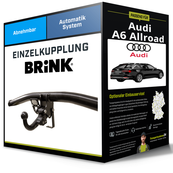 Abnehmbare AnhäNgerkupplung FüR Audi A6 Allroad 03.2012-05.2019 Typ C7/4Gh Brink-image