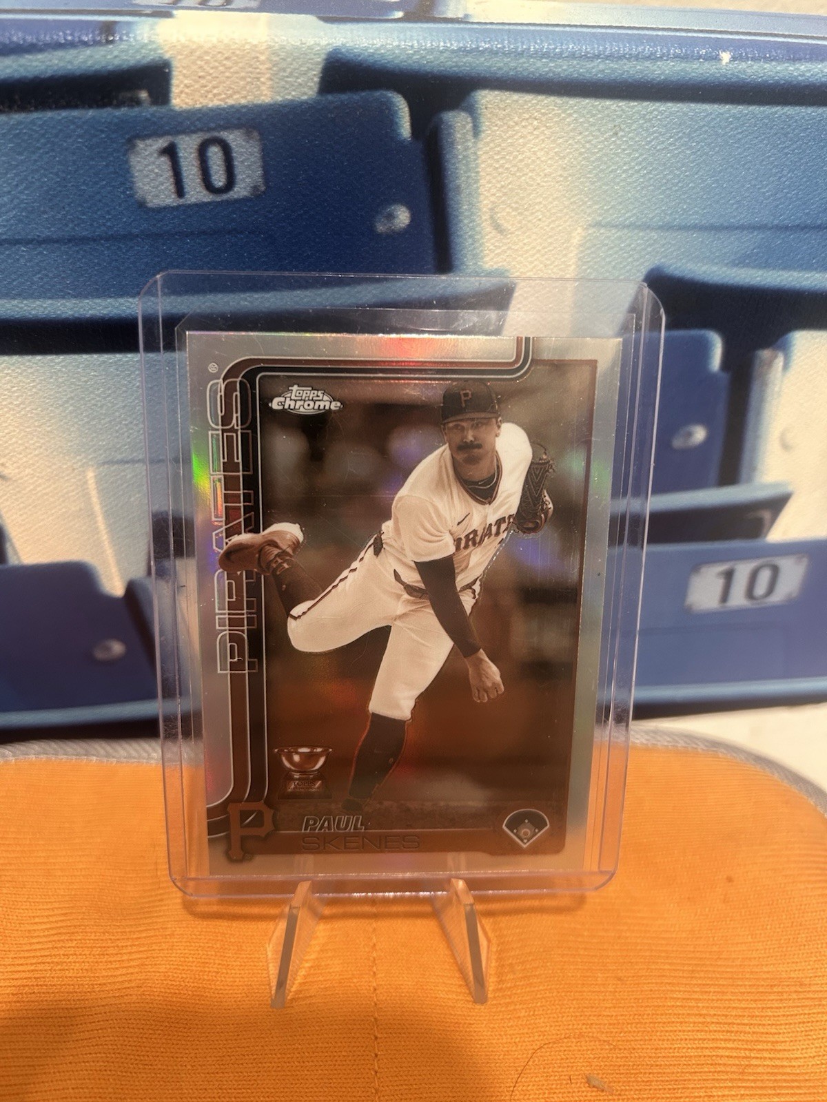 2025 Topps Chrome - Paul Skenes #300 Sepia Refractor