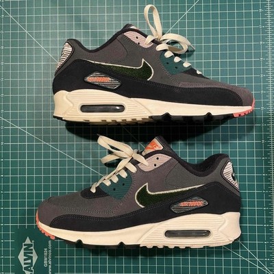 Nike Air Max 90 Premium SE Rain Forest SZ 9US 858954-002  USED-good cond. W/box