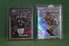 Caleb Williams 2023 Topps Chrome & Bowman U Unexpected Delights Early Risers