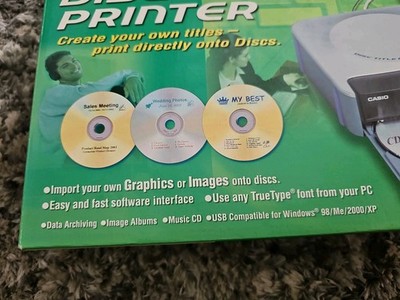Casio CW-50 CD/DVD Thermal Printer for sale online | eBay