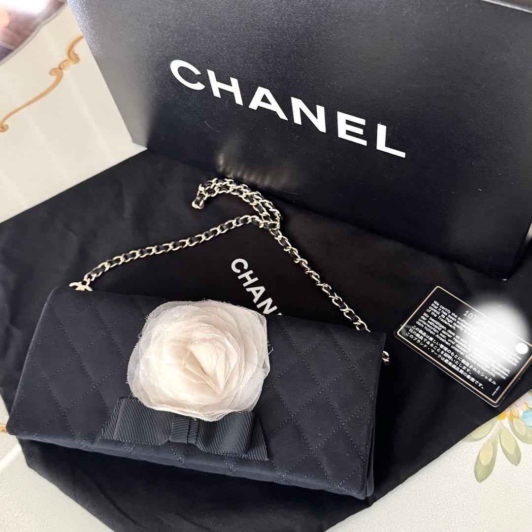 CHANEL Shoulder Bag  Camellia 50393