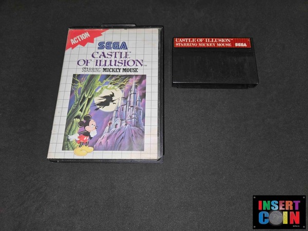 JUEGO SEGA MASTER SYSTEM   CASTLE OF ILLUSION
