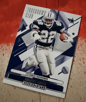 2025 Panini Rookies & Stars - Touchdown Club Emmitt Smith #1 Dallas Cowboys 