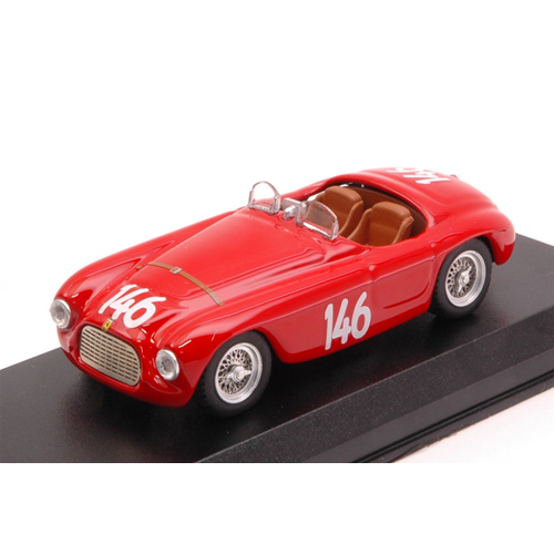 Ferrari 166 Mm Barchetta N.146 Winner Coppa Dolomiti 1950 G.Marzotto 1:43 Art Mo-image