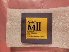 Vintage Cyrix M II-333GP 2.9V Sock. 7 83MHz 3...