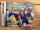 Fire Emblem Gameboy Advance GBA Authentic Booklet/Manual Only!