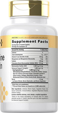Glucosamine Chondroitin MSM Turmeric  200 Caplets  Advanced Support Complex...