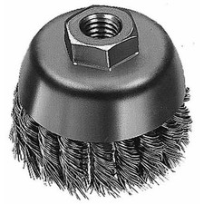 Milwaukee 48-52-5067 3-1/2 in Knot Wire Cup Brush Steel