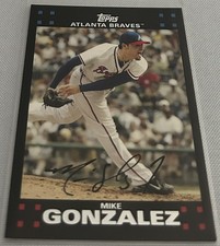 2007 Topps Series 2 Baseball Mike Gonzalez Atlanta Braves base card #563