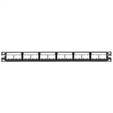 Panduit Cppl24wbly Patch Panel, Mini-Com, Rack Mt, 24 Port