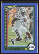 Kayshon Boutte 2023 Panini Chronicles Draft Picks Classics Premium Edition Blue