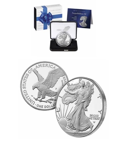 2026 P Congratulations Set American Eagle 1oz Silver Proof Coin