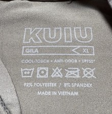 Kuiu Gila Hoodie Mens XL UPF 50+ Hunting Sun Shirt Long Sleeve Lightweight