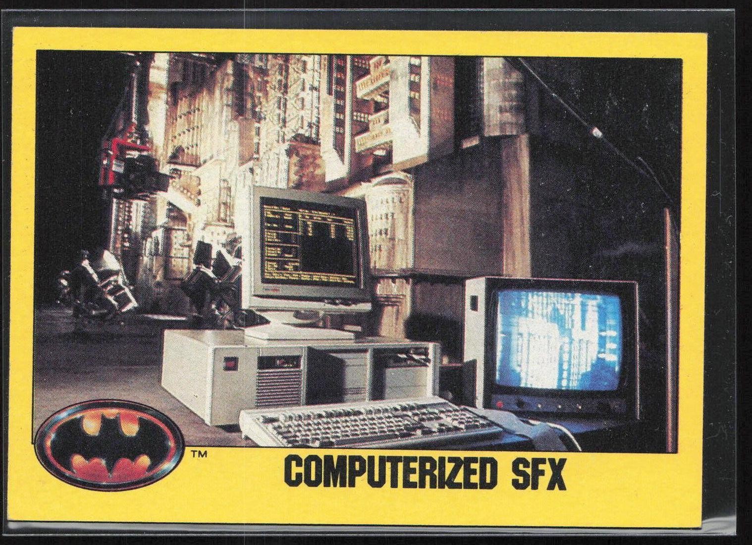 Computerized 1989 Topps Batman #255
