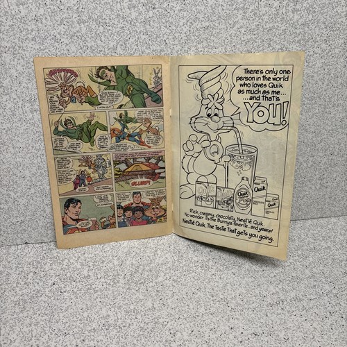 DC COMICS Superman Meets The Quick Bunny Nestles Promotional Giveaway 1987 - Picture 5 of 5