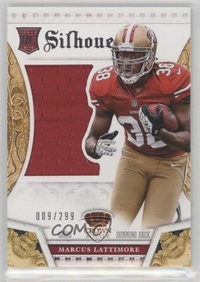 2013 Panini Crown Royale Rookie Retail Silhouettes 9/299 Marcus Lattimore RC 0c2