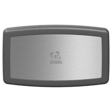 KOALA KARE PRODUCTS KB300-01SS STAINLESS STEEL W/GREY BED Baby Changing Station,