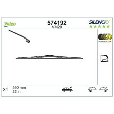 Valeo Scheibenwischer vorne links 2038202545 2038201545 4B0955425 | 431793