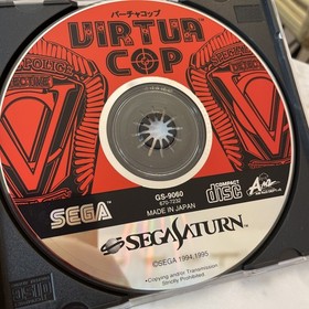 Virtua Cop (Sega Saturn,1995) SS, Japan Import - US SELLER