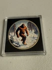 Intaglio 24k Gilded Colorized Bigfoot Edition 1 oz silver Art Round