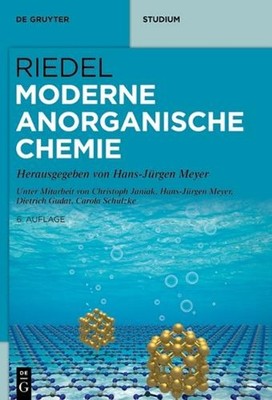 Riedel Moderne Anorganische Chemie by Christoph Janiak (German) Hardcover Book