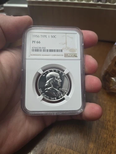 1956 Type 1 Franklin HALF PF66