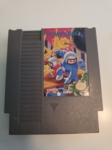 Hudson Soft Bomberman II Nintendo NES Action Adventure Protective Case Included