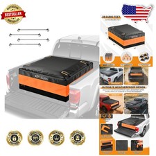 Xl 38 Cubic Feet Truck Bed Cargo Bag Heavy Duty Pvc Waterproof Orange