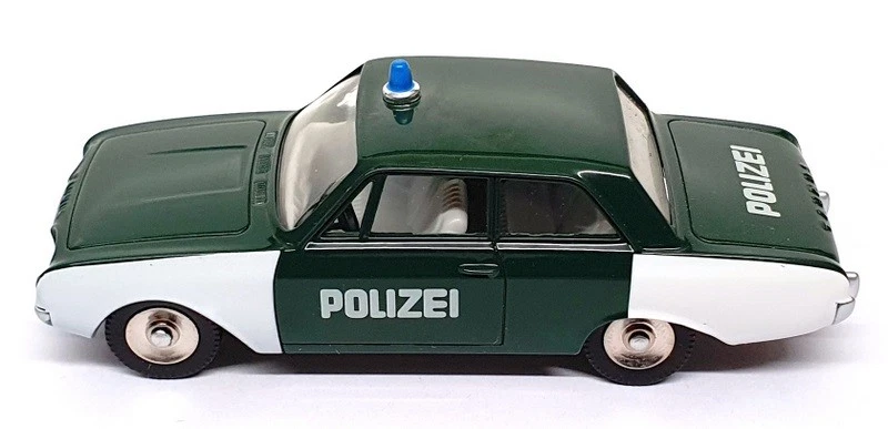 Atlas Dinky Toys 551 - Ford Taunus Police Car Police - Verde/Blanco Foto 4 de 4