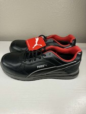PUMA Safety Touring Black Steel Toe Work Shoes