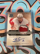 Brendan Smith 175/249 RPA 2011-12 Upper Deck The Cup Detroit Red Wings (GH1)