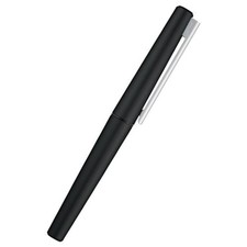 KOKUYO Fine Writer Fine Tip Black Blue-Black Ink Aluminum Pen 150mm