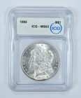 1880 Morgan Silver Dollar MS63 ICG *6391