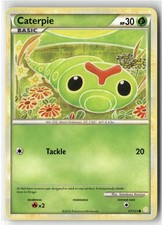 Pokemon Caterpie HeartGold SoulSilver 57/123 LP on eBay