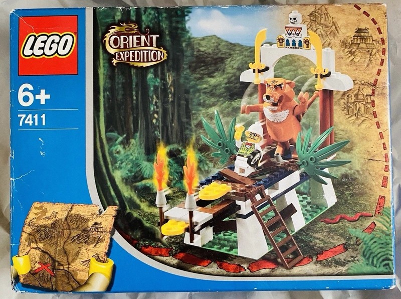 LEGO Adventurers Orient Expedition: 7411 Sealed Box F/S
