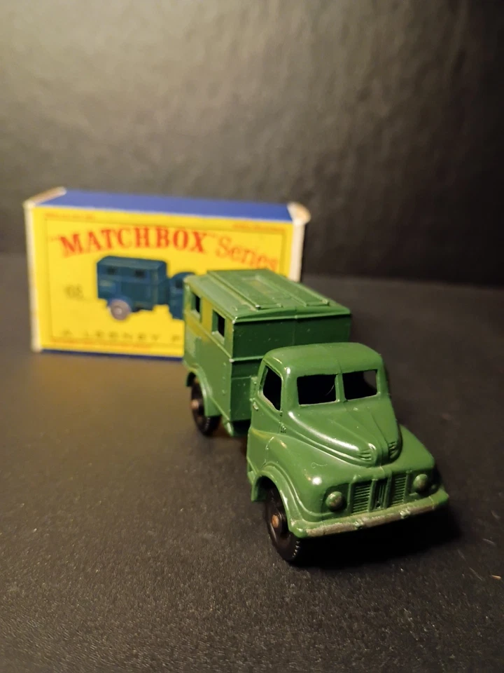 Matchbox #68A Austin MKll Radio Truck 1959 In Rare Crisp Original D2 Box - Image 2 of 4