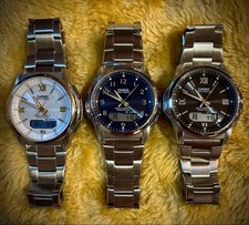 Casio Wave Ceptor 5161 M630 3-Piece Set Good Condition