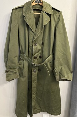 Vintage 1950s U.S. Military Korean War Era OG 107 Cotton Twill