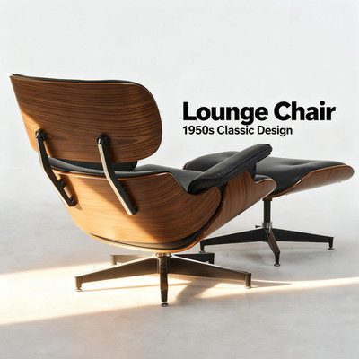Premium Vintage Medieval Style Wooden Lounge Chair High Back Recliner Armchair