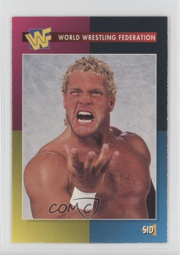 1995 WWF Magazine Cards Sid #46 0d4
