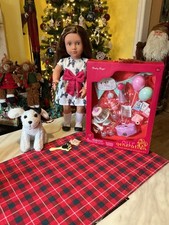 Our Generation Doll Gemma with Pet Gigi & New/Boxed) Party Pups set "Immaculate"