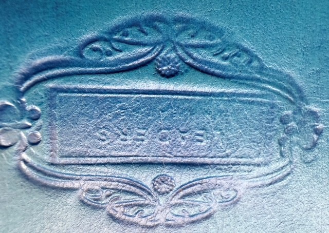 Ladies Blue Tooled Leather Wallet (NWT)