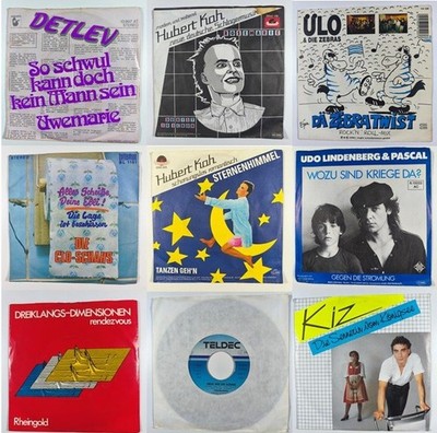   Auflösung Vinyl Single Sammlung (16 Single)   Teil 8| 7'' Single | NDW je 2,00