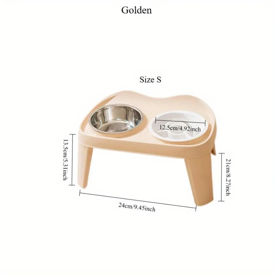 Erhöhter Hundenapf Futterstation abnehmbar faltbar Kunststoff All-in-One - Bild 3 von 4