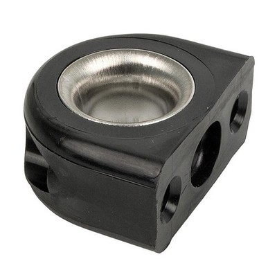 Ronstan Fairlead - Stainless Steel Lined - 14mm (9/16'') 3-Inches Long, Black 