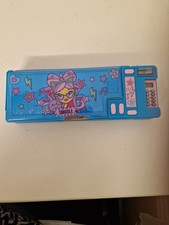 Smiggle Blue Pencil Case With Calculator