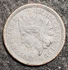 Civil War Era! 1864 Indian Head Cent – Copper Nickel One Cent Coin